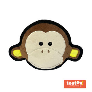Tootoy! UResist Monkey Cuddler peluche resistente para perros