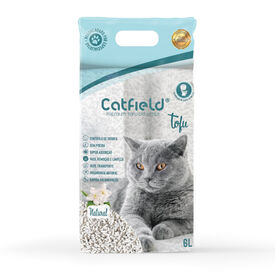Catfield Premium Tofu Lecho aglomerante para gatos