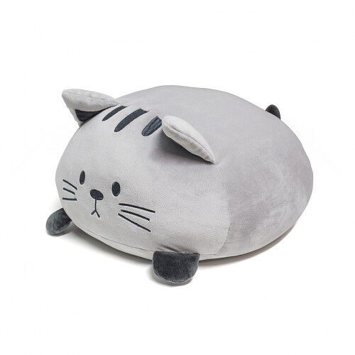 Coj&iacute;n Kitty en forma de gato color Gris, , large Imagen numero 1