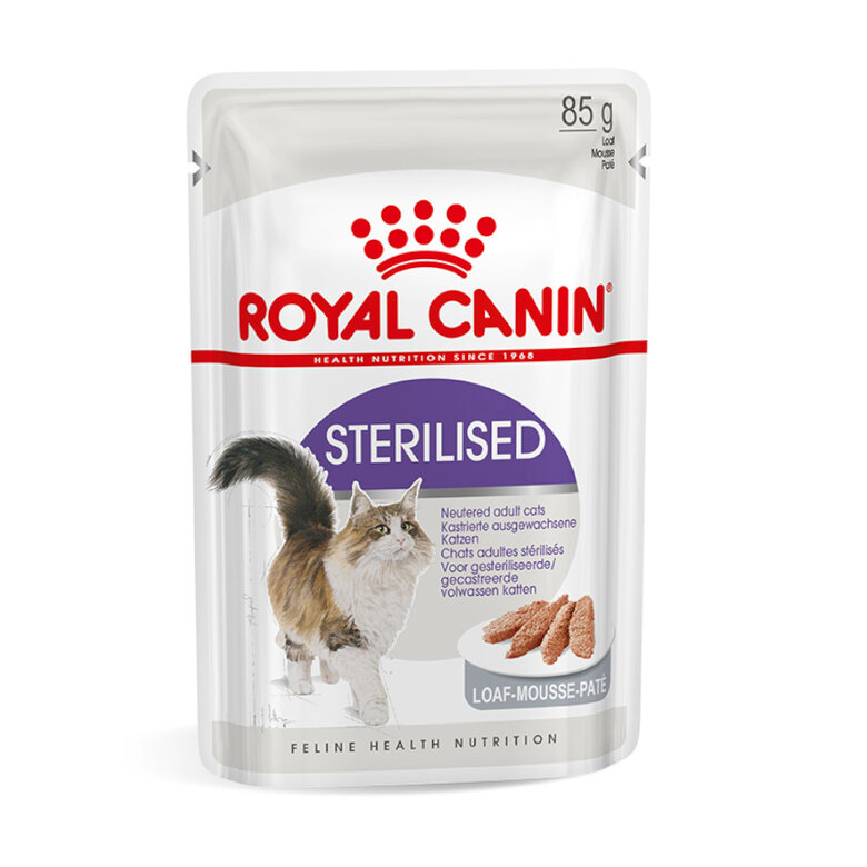 Royal Canin Sterilised Paté sobre para gatos, , large image number null