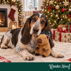 Wonder Christmas Capibara Peluche para perros