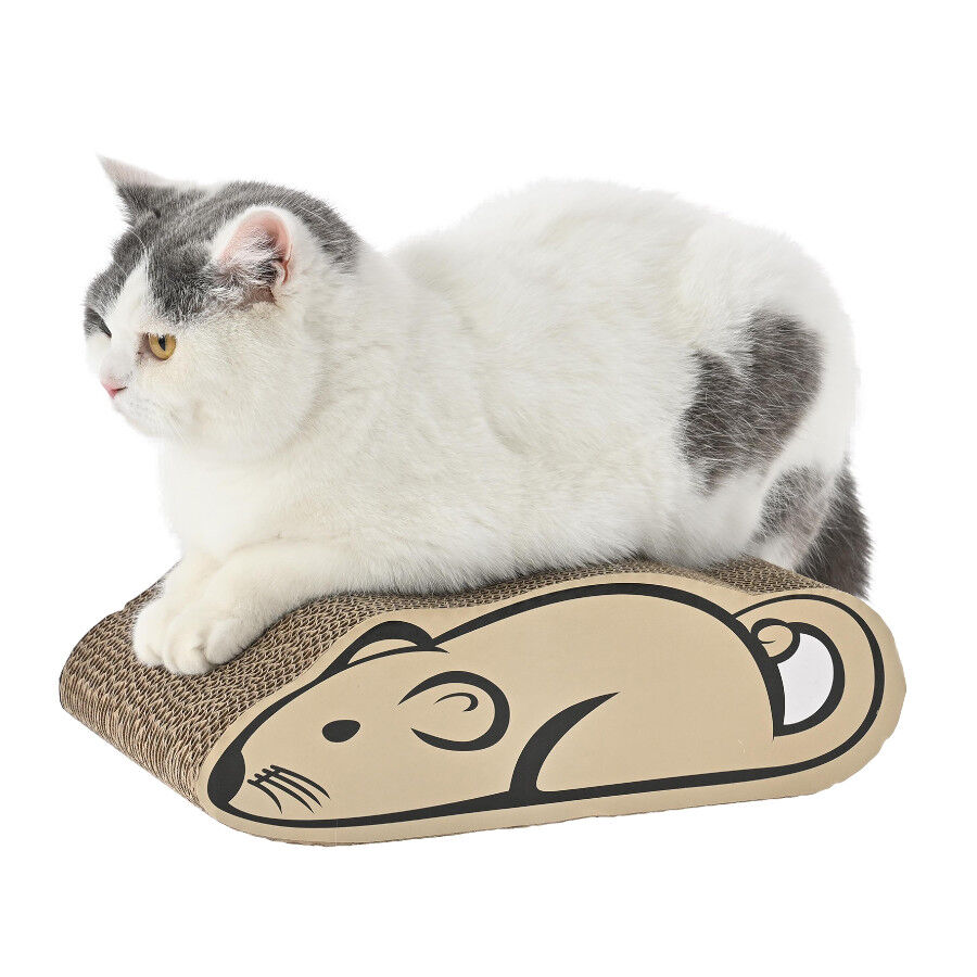 Leeby Miaou tabla rascador de cartón para gatos thumbnail