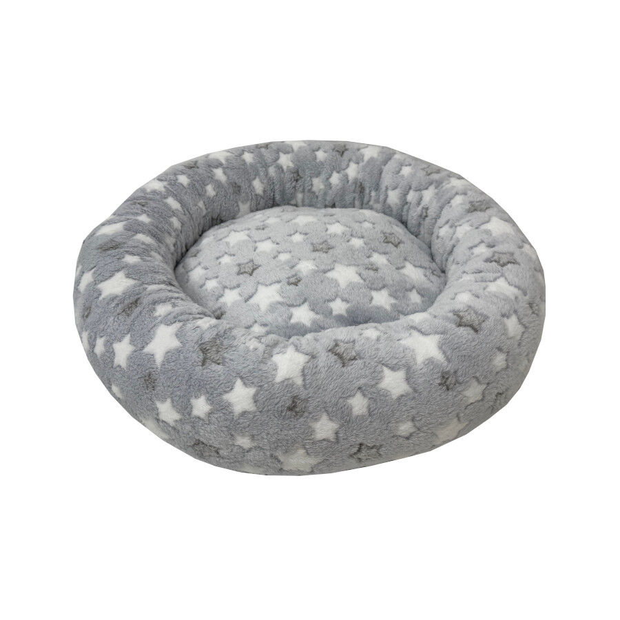 Leeby Cama Donut Estrella Gris para gatos, , large Imagen numero 2