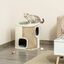 Barril rascador para gatos Pawhut color Beige, , large indicador imagen numero 2