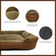 Nobleza Cama Perros, Sof&aacute; para Perro y Gato, Cesta Comoda para Perros, Coj&iacute;n de Mascotas,, , large indicador imagen numero 4