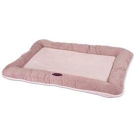 Ibañez Colchoneta pana suave rosa para perros 