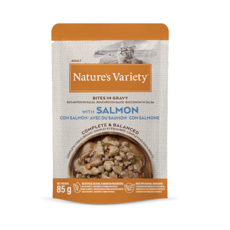 Nature’s Variety Adult Salmón sobre en salsa para gatos, , large image number null