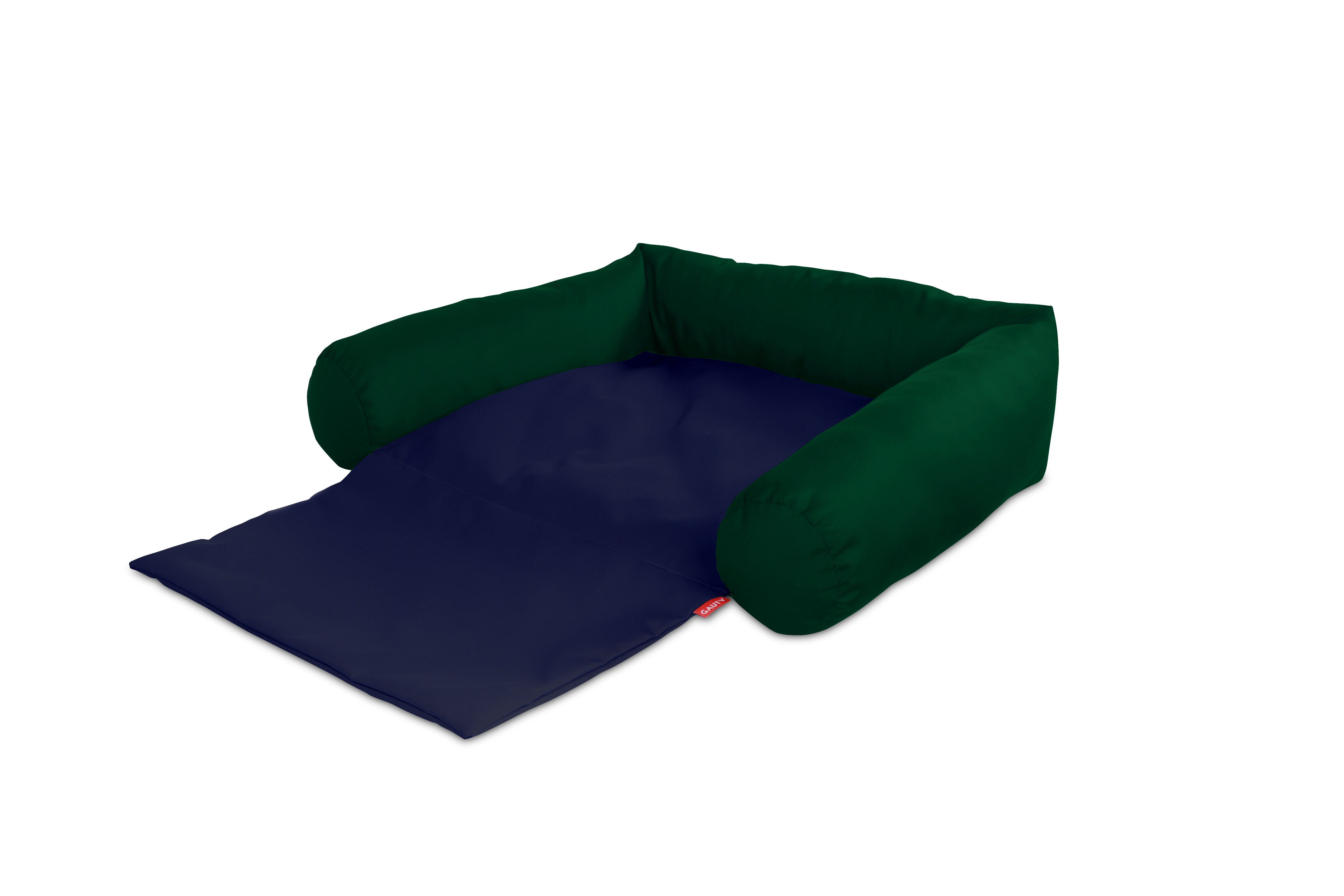 Gauty Cama para Perros y Gatos  Tela Impermeable - Verde y azul, , large Imagen numero 1
