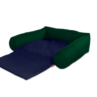 Gauty Cama Tela Impermeable  Verde y azul para Perros y Gatos 