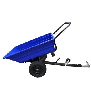 MonsterShop Remolque con Neumáticos off Road