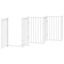 vidaXL Puerta para Perros Plegable Paneles Puerta Mascotas Madera de Álamo, , large indicador imagen numero 5