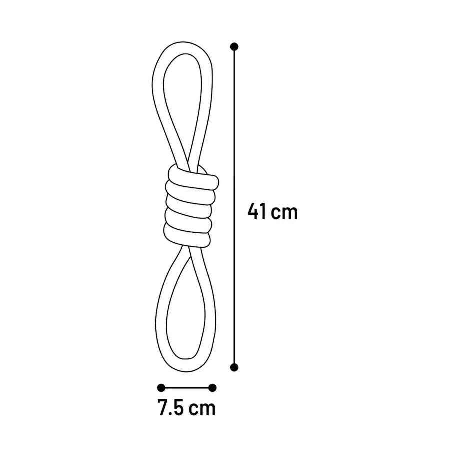 Flamingo Riva Cuerda con Nudo para perros thumbnail