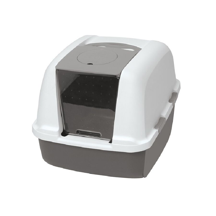 Arenero cerrado para gatos Catit con Airsift, Jumbo