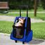 Transportín/Carrito PawHut 2 en 1 color Azul, , large indicador imagen numero 2