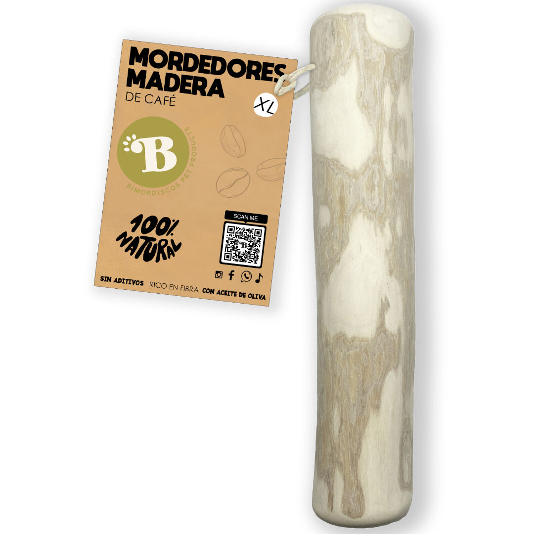 BIMORDISCOS Madera de Caf&eacute; para perros Pack 2 x L, , large Imagen numero 3