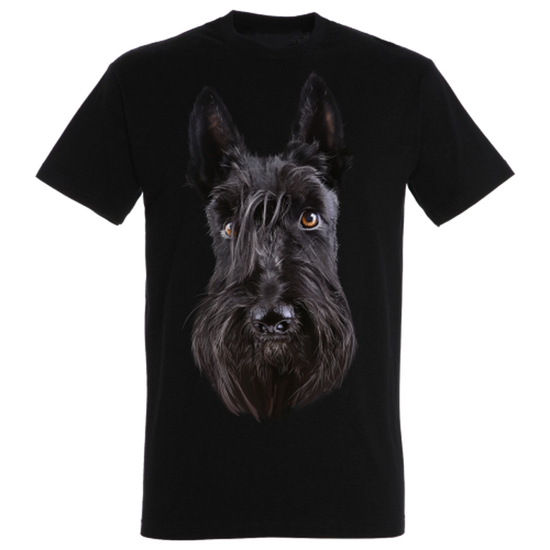 Camiseta Terrier Escocés color Negro, , large image number null