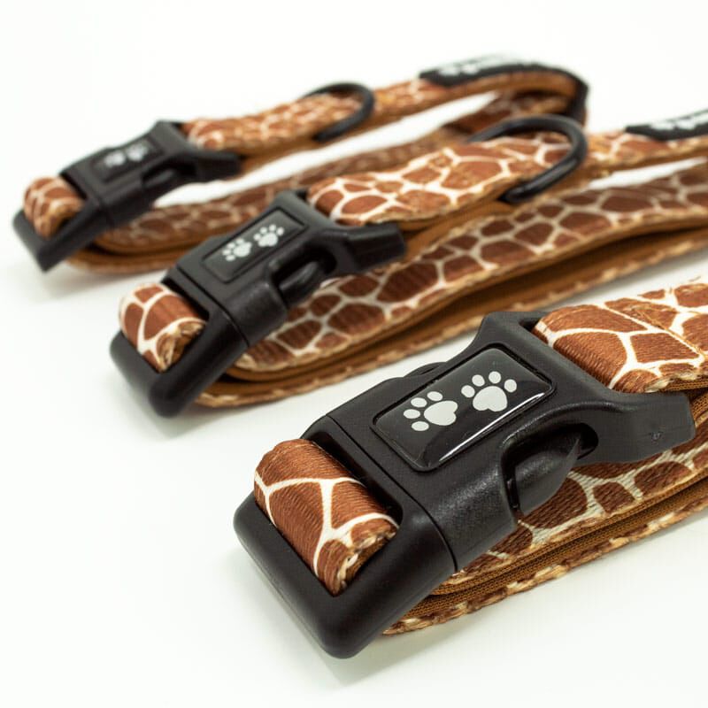 candyPet Collar Click Nylon Ajustable, interior acolchado de Neopreno - GIRAFFE, , large Imagen numero 2
