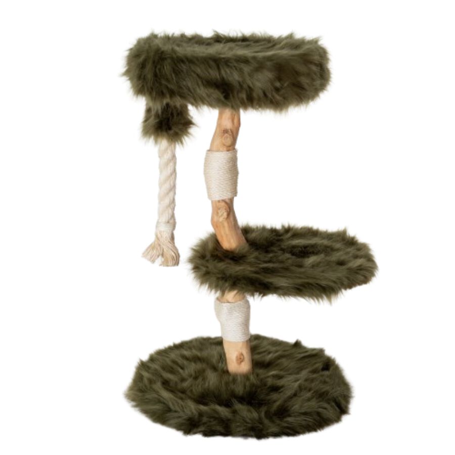 Rascador para Gatos Furry Bengal (Verde Bosque), , large Imagen numero 1