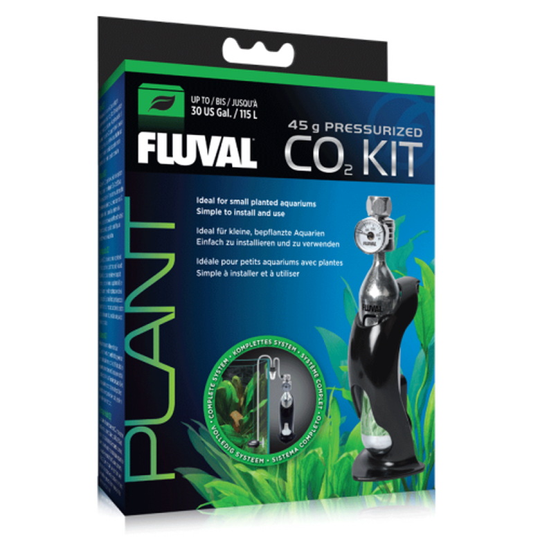 Kit CO2 Presurizado 45g para 115l para peces, , large image number null