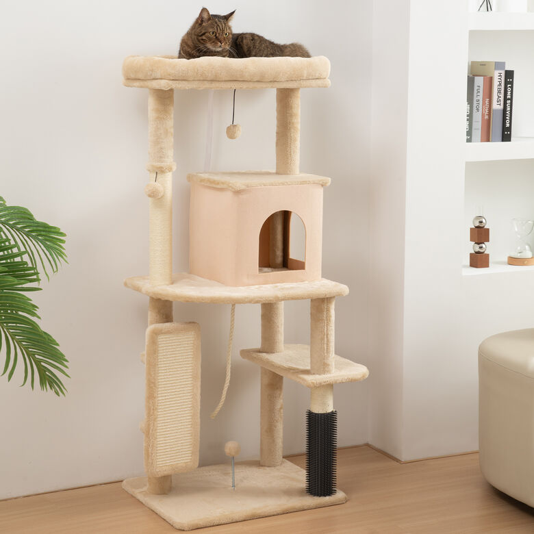 PawHut Árbol Beige para Gatos thumbnail