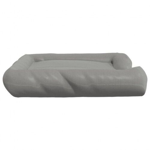 Vidaxl cama rectangular acolchada gris claro para mascotas, , large Imagen numero 13