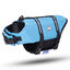 Nobleza - Chaleco Salvavidas para Perros, Flotador Perro con Tiras Reflectantes, Chaleco de Natación para Perro con Alta Flotabilidad y Mango de Rescate Duradero para Nadar, Surf, Navegar, Azul (M), , large indicador imagen numero 1