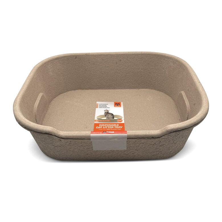 Areneros Descartables para Gato (Tamaño L-XL) — Pack de 2 Unidades