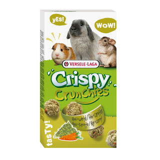 Versele-Laga Crispy Crunchies Chuches Heno y Zanahoria para roedores