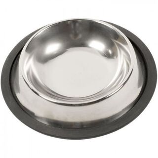 EULIQUID classic comedero de acero inoxidable gris para perros