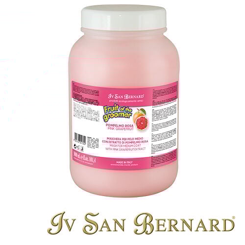 IV San Bernard Fruits Pomelo Rosa Mascarilla para perros y gatos thumbnail