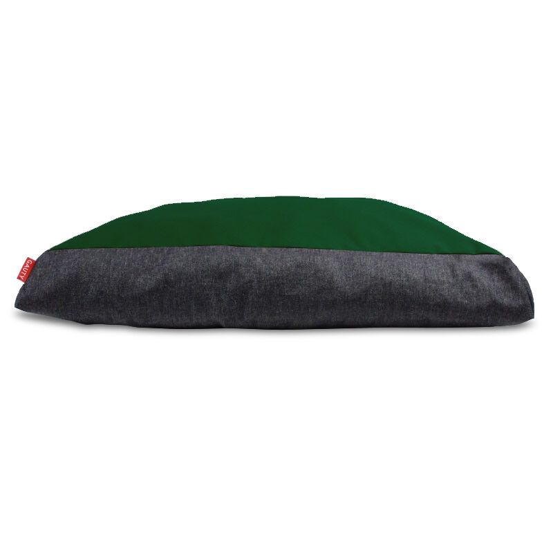 Gauty Cama para Perros y Gatos  Denim e Tela de sarga - Negro y verde, , large Imagen numero 1