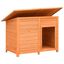 Caseta de madera para perros color Marrón, , large indicador imagen numero 4