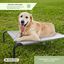 Cama elevada para mascotas | Aislante | 122 x 71 x 21 cm | Máx. 60 kg | Ligera | Resistente | Gris | Cleo | Mobiclinic, , large indicador imagen numero 6