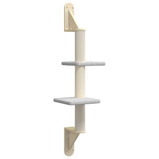 vidaXL Árbol rascador gris claro para Gatos