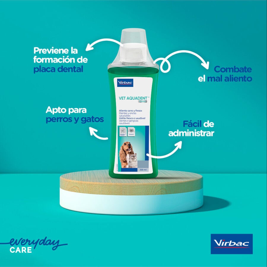 Virbac Vet Aquadent Enjuague Bucal para perros y gatos thumbnail