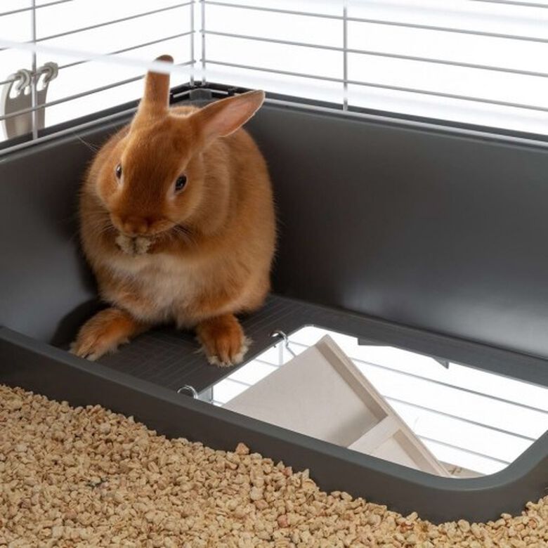 Jaula para conejos color Gris thumbnail