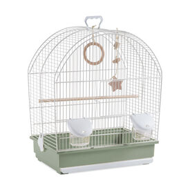 Voltreg&agrave; 642 Eco Jaula Verde con Columpio para p&aacute;jaros
