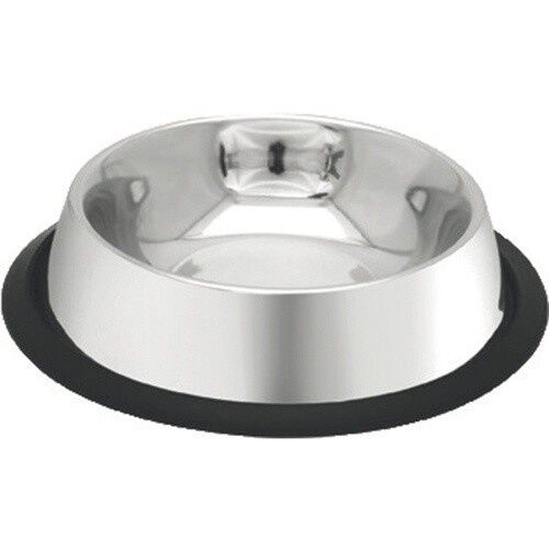 Comedero antideslizante de acero inoxidable para perros, , large Imagen numero 1