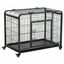 Jaula de Metal PawHut para Perros Plegable con Ruedas y Frenos color Gris, , large indicador imagen numero 1