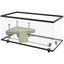 El acuario para tortugas PawHut de 50 L es un h&aacute;bitat espacioso dise&ntilde;ado para peque&ntilde;as tortugas de hasta 5 cm. Cuenta con una plataforma para tomar el sol y vidrio templado de 5 mm para una observaci&oacute;n clara., , large indicador imagen numero 1