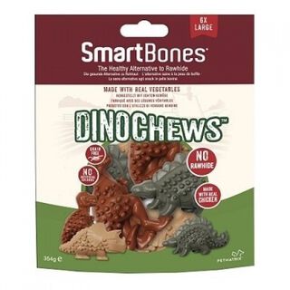 Snack con forma de dinosaurios para perros sabor Natural