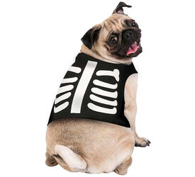 Guirca Disfraz de Esqueleto para perros halloween