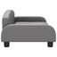 vidaXL Cama para perros de cuero sintético gris 70x45x30 cm, , large indicador imagen numero 4