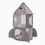 Refugio plegable Catit Vesper Rocket para gatos color Gris, , large indicador imagen numero 1