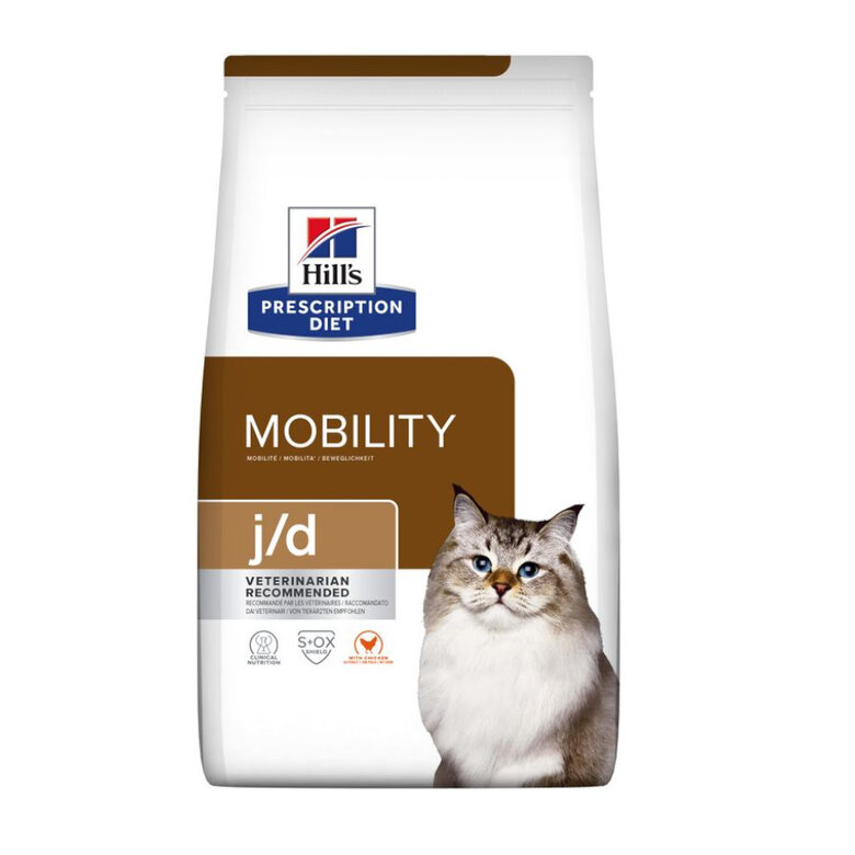 Hill's Prescription Diet Mobility j/d pienso para gatos, , large image number null