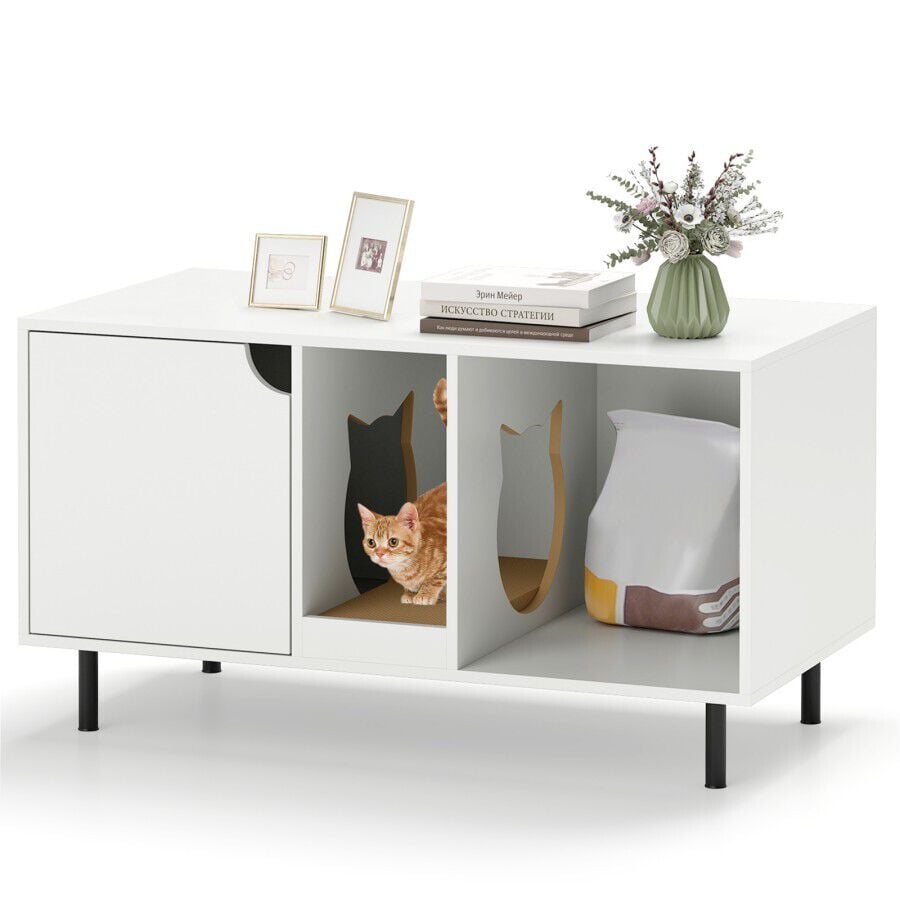 COSTWAY Caja de Arena para Gatos thumbnail