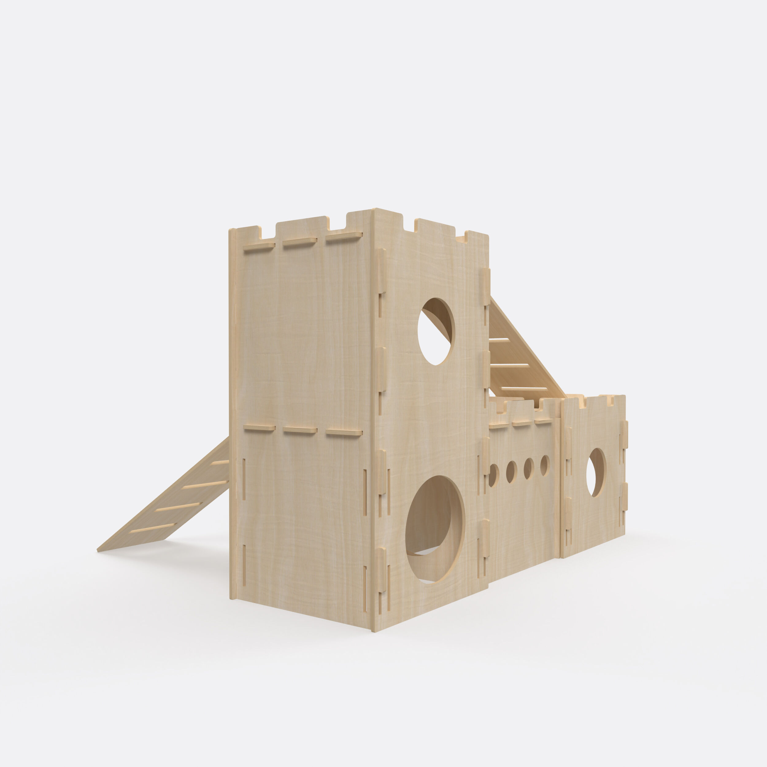 Compact MOB Villa de Conejos con dos rampas thumbnail