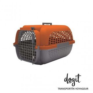 Transportín Dogit Pet Voyageur para mascotas color Naranja