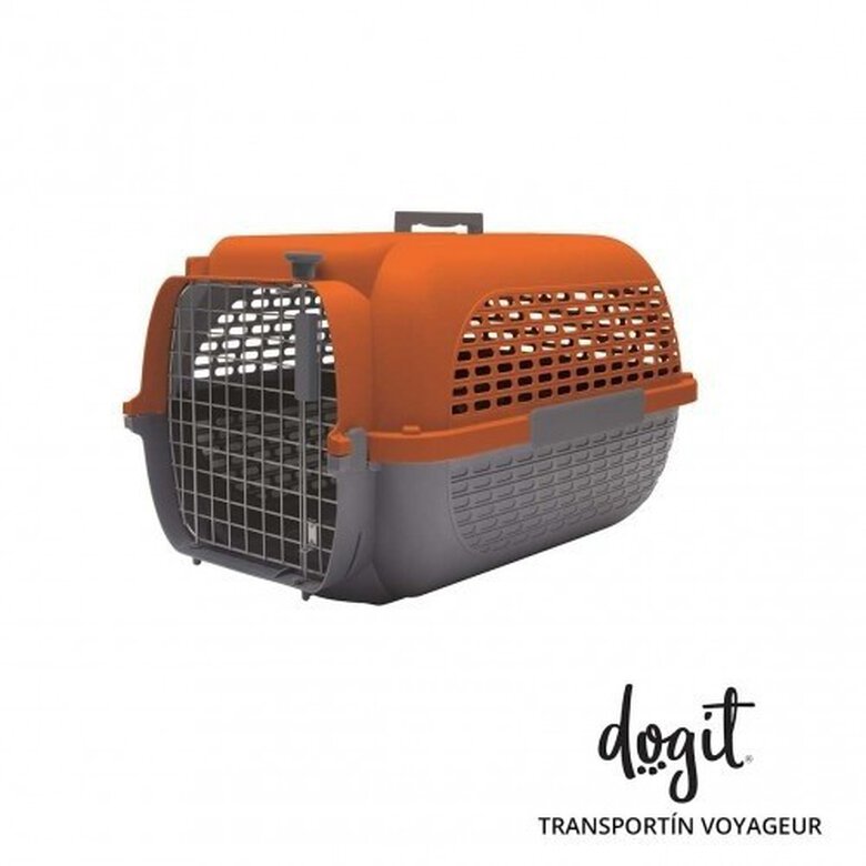 Transportín Dogit Pet Voyageur para mascotas color Naranja, , large image number null