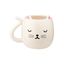 Taza Gata durmiente color Beige, , large indicador imagen numero 1